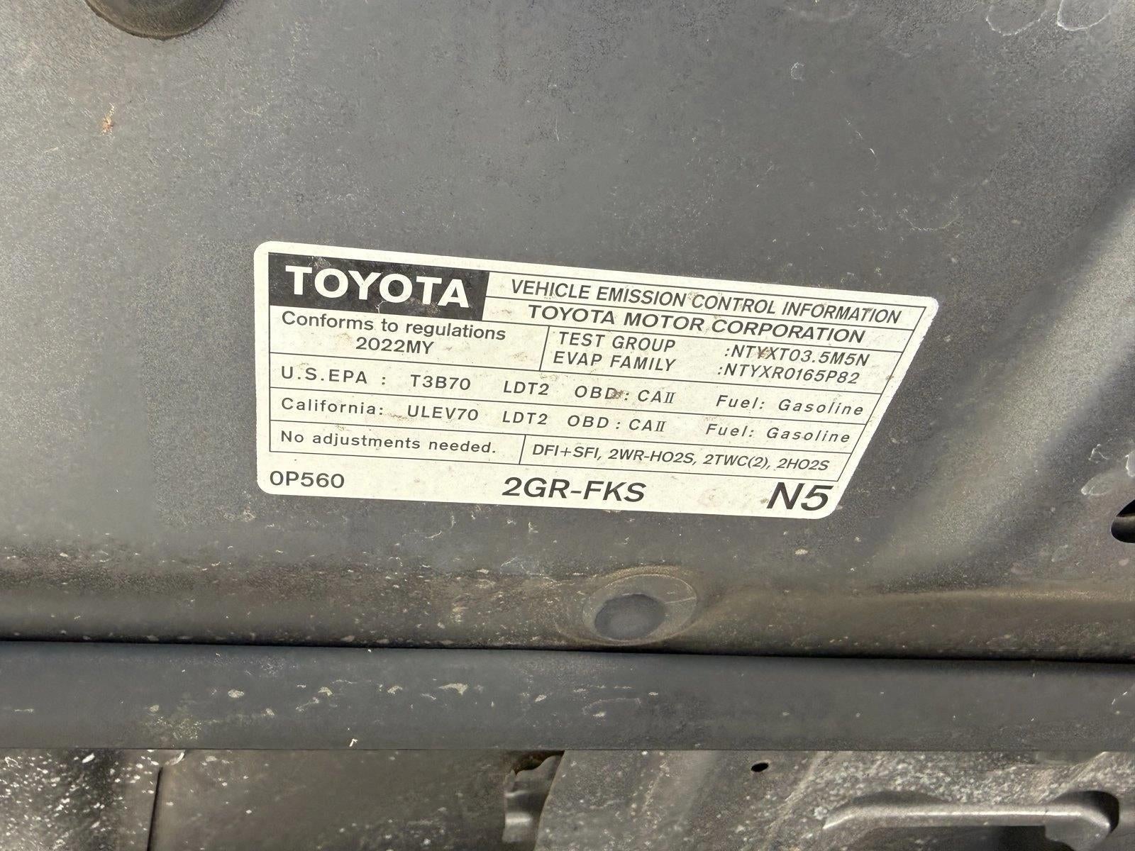 2022 Toyota Tacoma 4WD 4WD TRD Off Road Access Cab 6' Bed V6 AT (Natl)