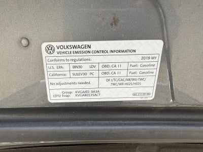 2019 Volkswagen Tiguan 2.0T SEL FWD