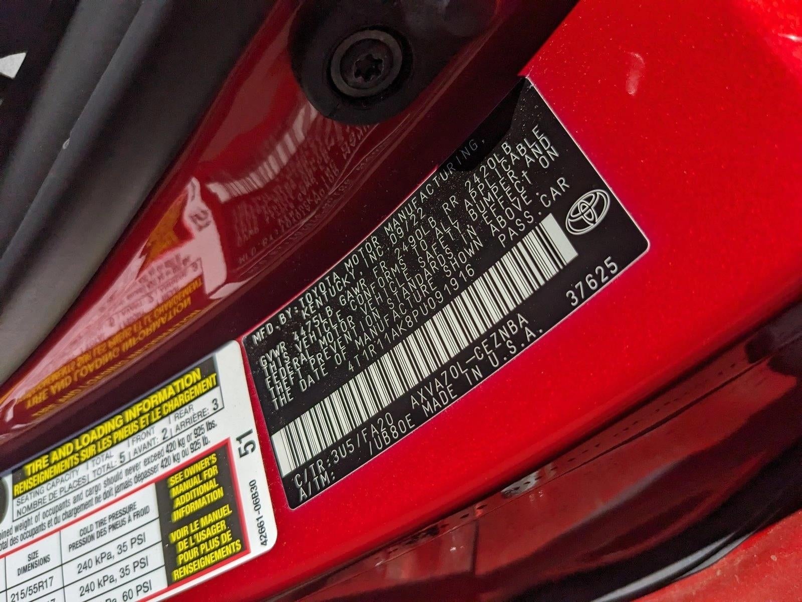 2023 Toyota Camry LE Auto (Natl)