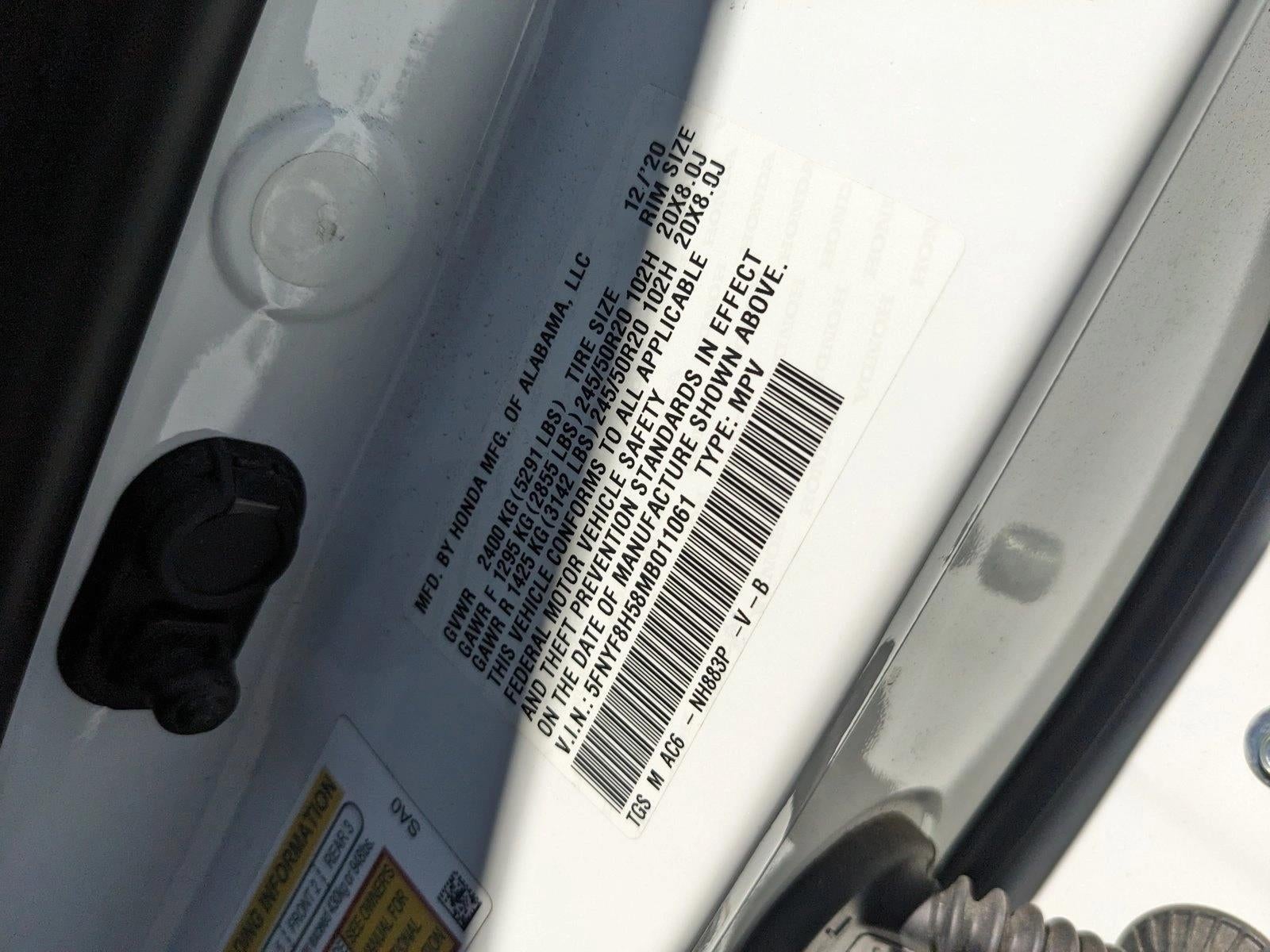 2021 Honda Passport EX-L AWD