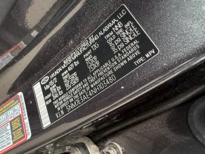 2022 Hyundai TUCSON Limited FWD