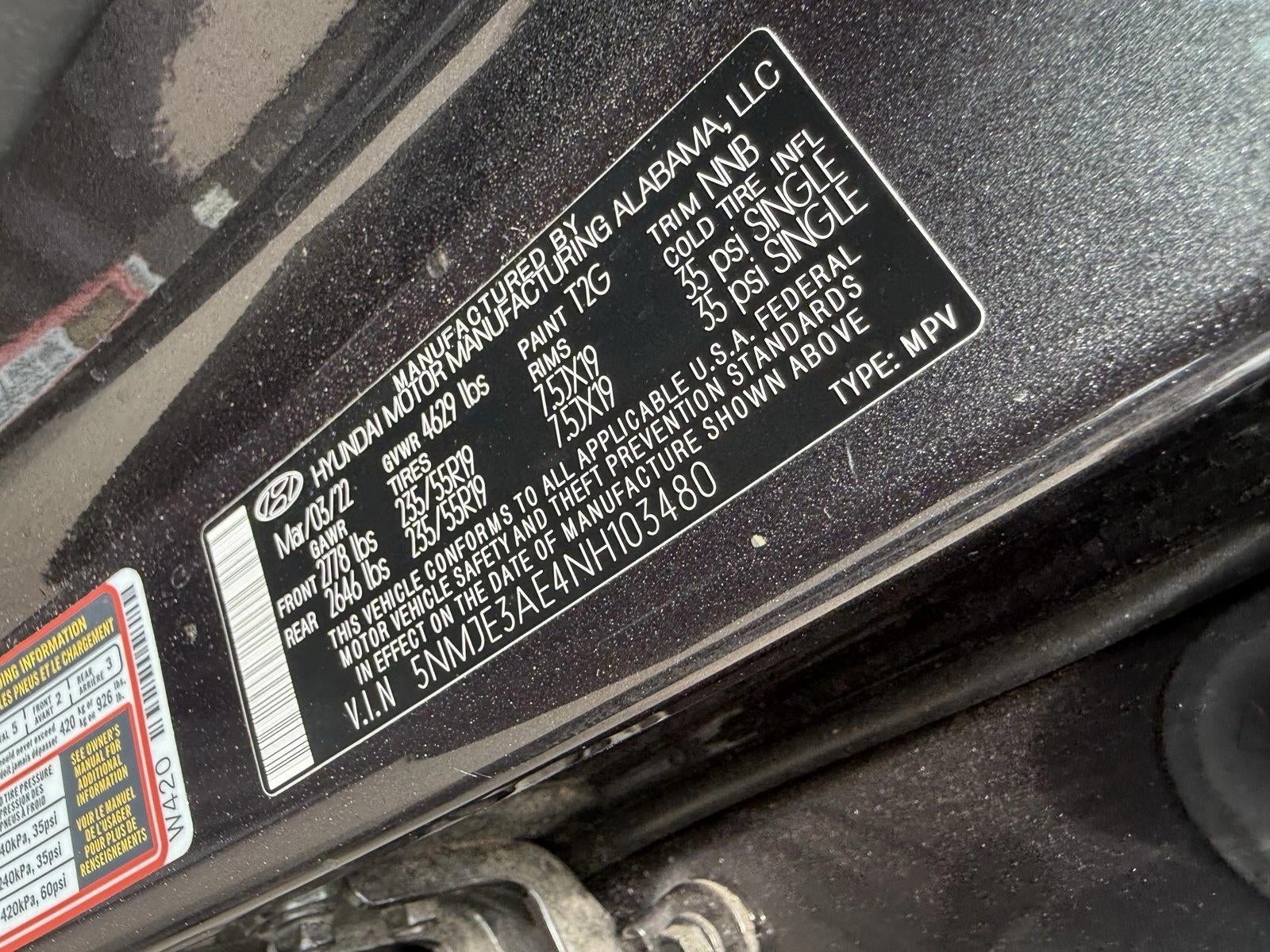 2022 Hyundai TUCSON Limited FWD