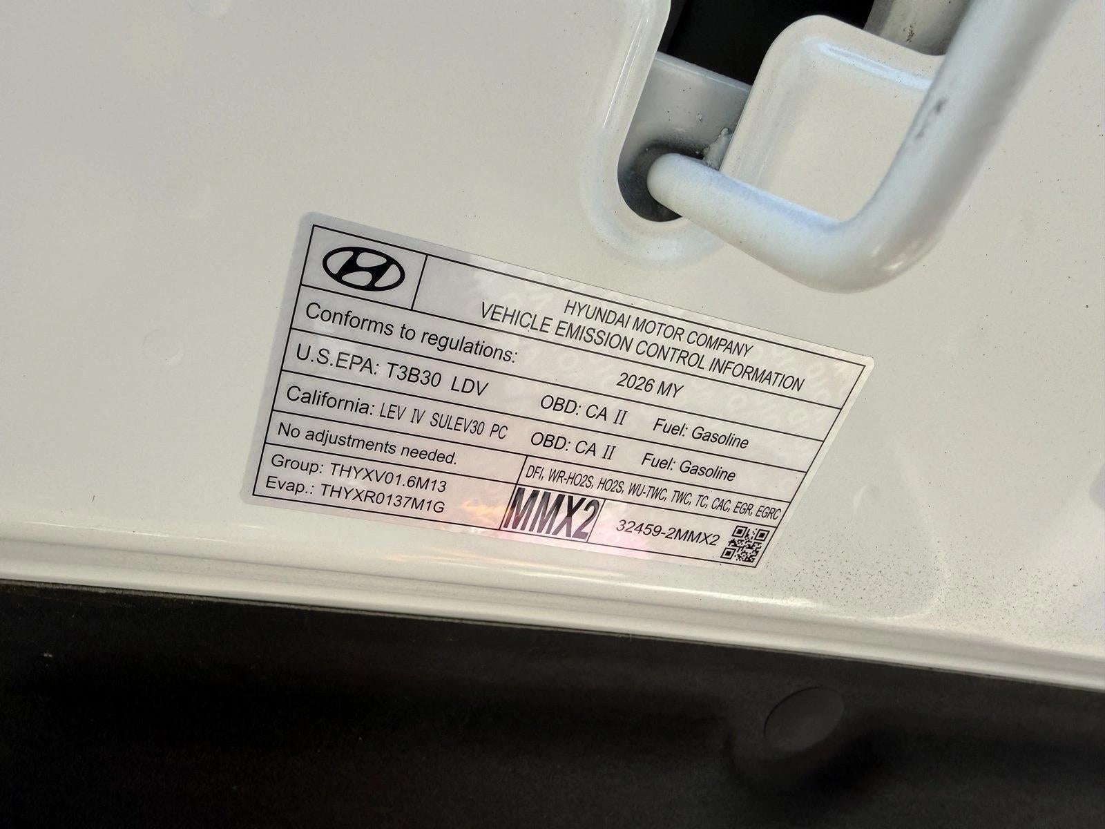 2026 Hyundai SANTA FE Hybrid SE FWD