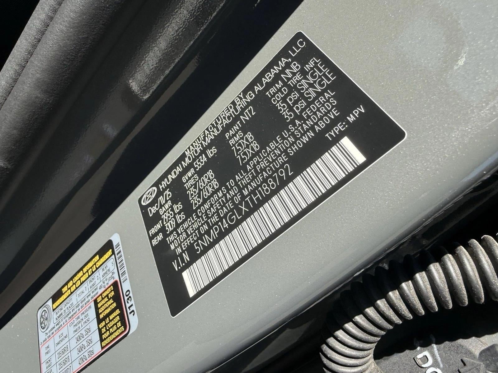 2026 Hyundai SANTA FE SE FWD