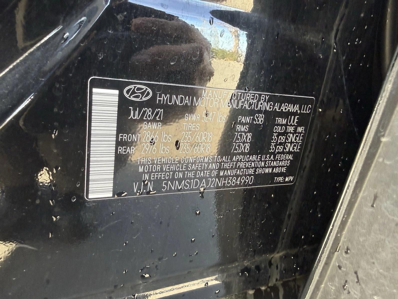 2022 Hyundai SANTA FE SE AWD *Ltd Avail*