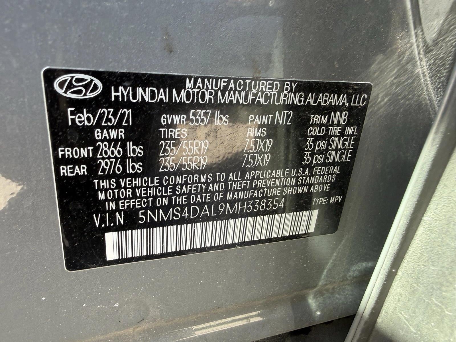2021 Hyundai SANTA FE Limited AWD