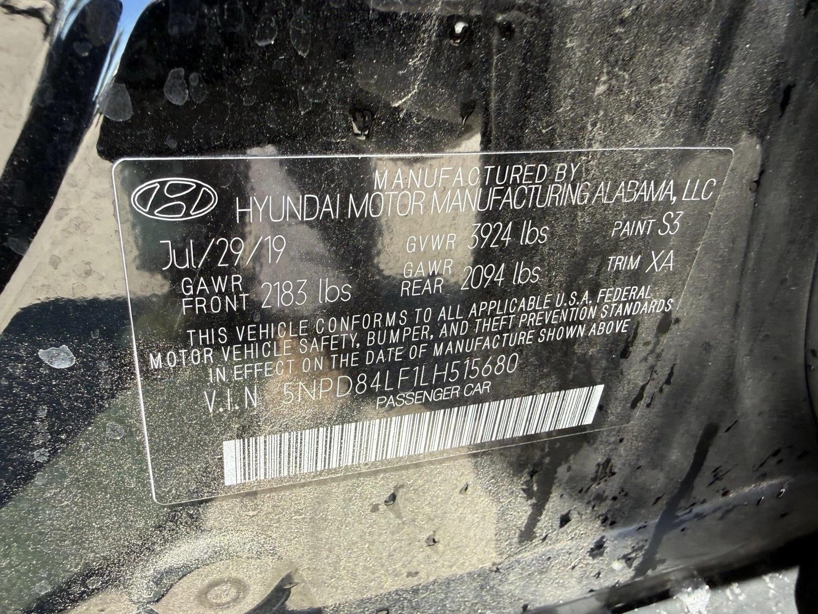 2020 Hyundai ELANTRA SEL IVT