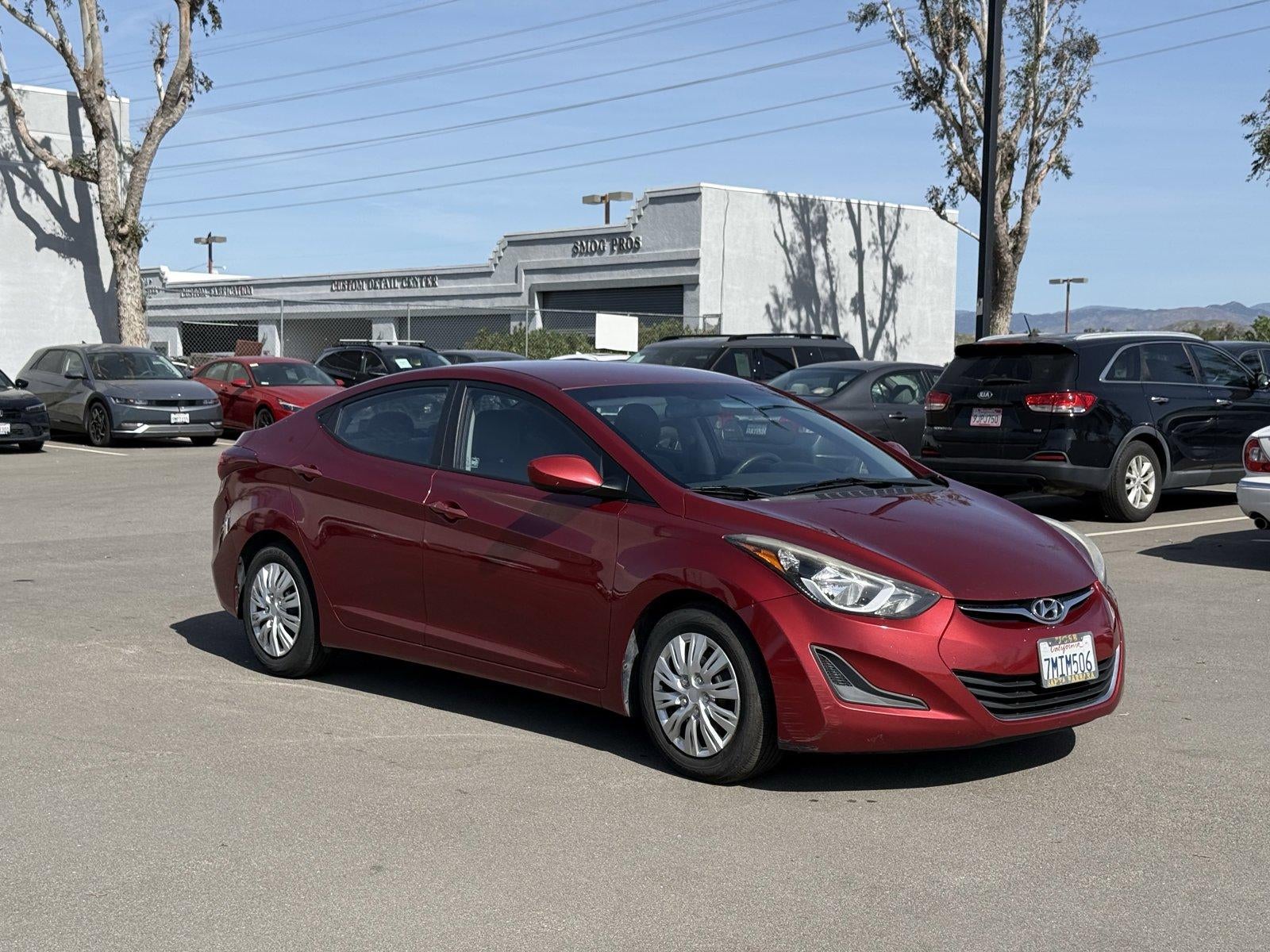 2016 Hyundai ELANTRA 4dr Sdn Auto SE