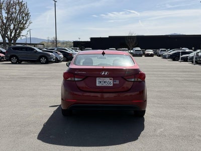 2016 Hyundai ELANTRA 4dr Sdn Auto SE