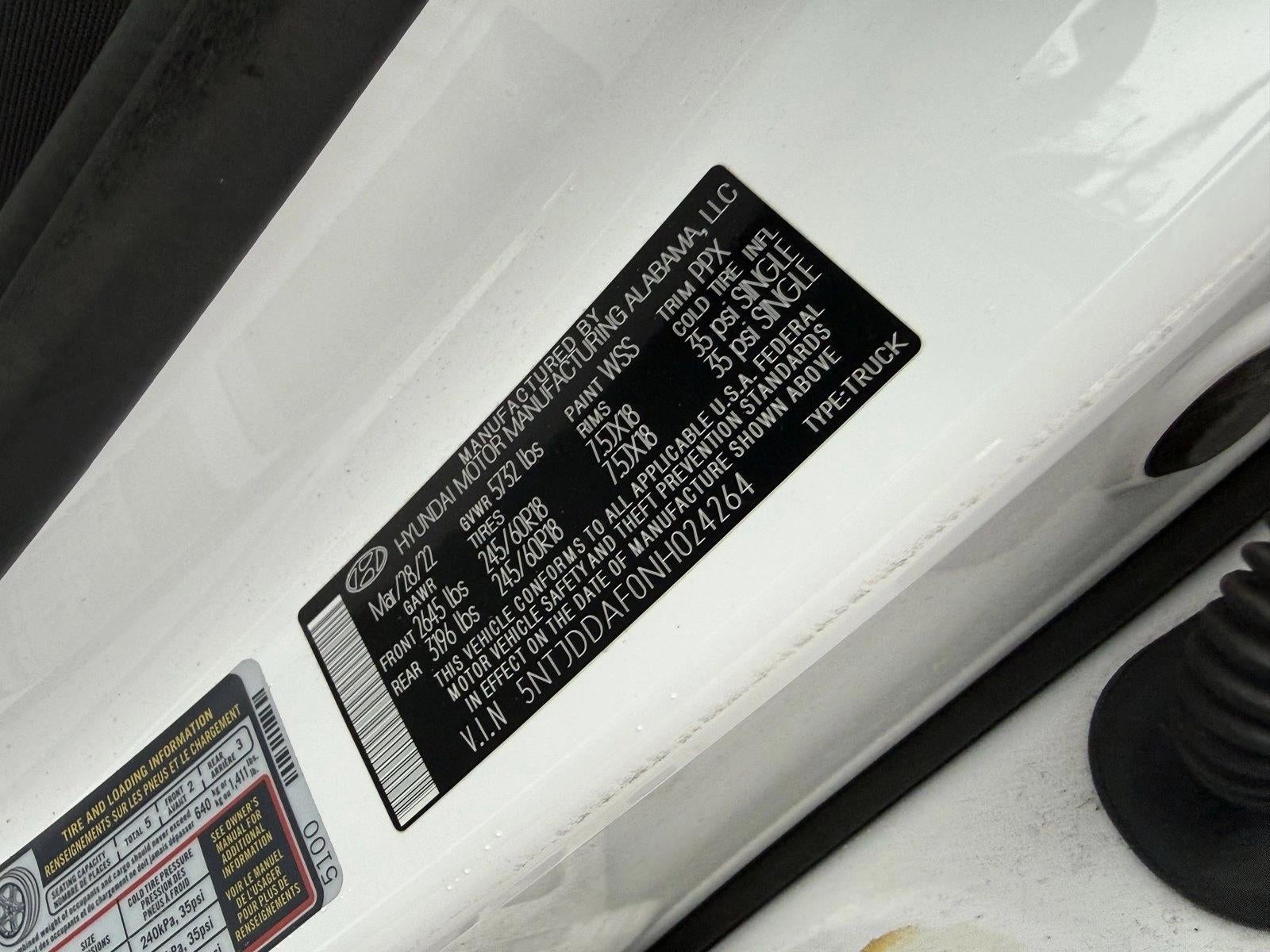 2022 Hyundai SANTA CRUZ SEL Premium AWD