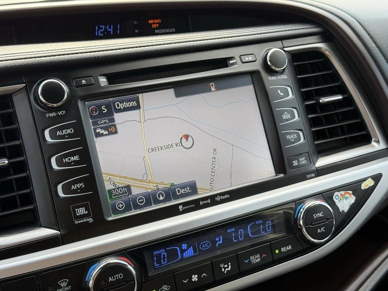 2018 Toyota Highlander Hybrid Limited Platinum V6 AWD (Natl)