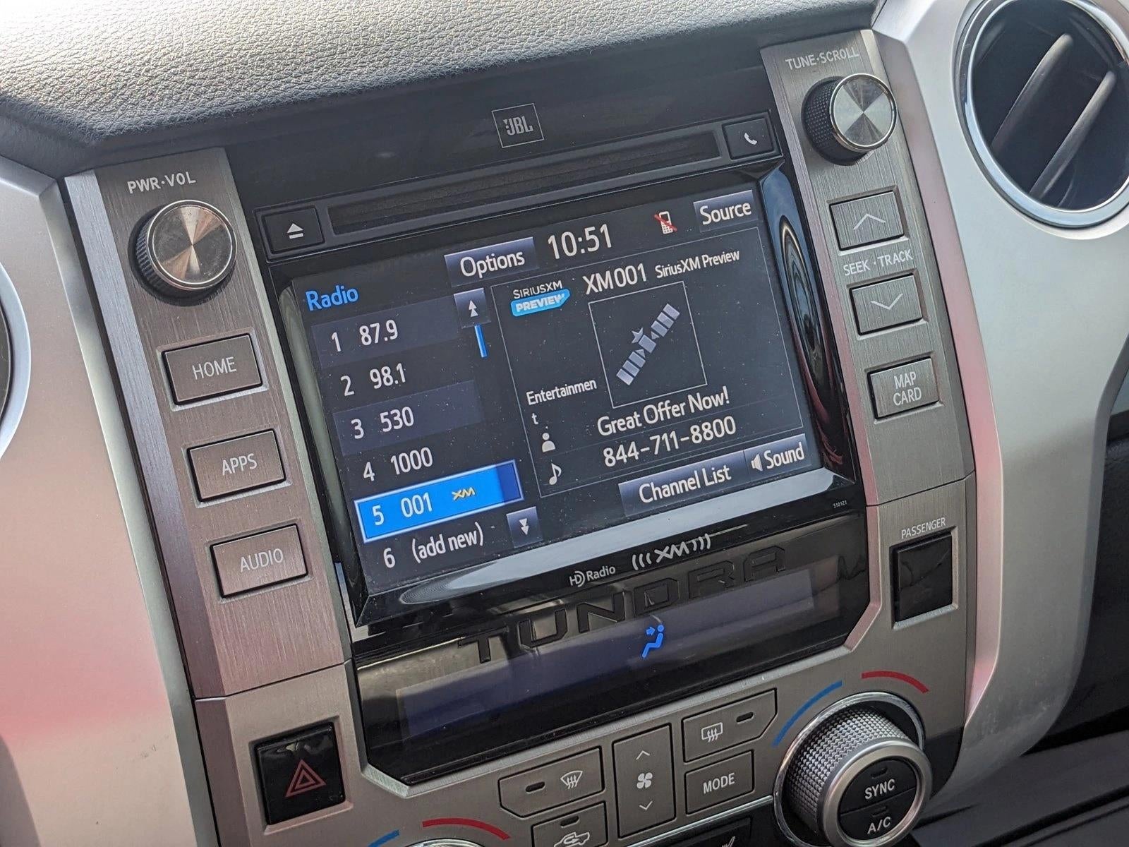 2016 Toyota Tundra 4WD Truck 4WD CrewMax Short Bed 5.7L Platinum (Natl)