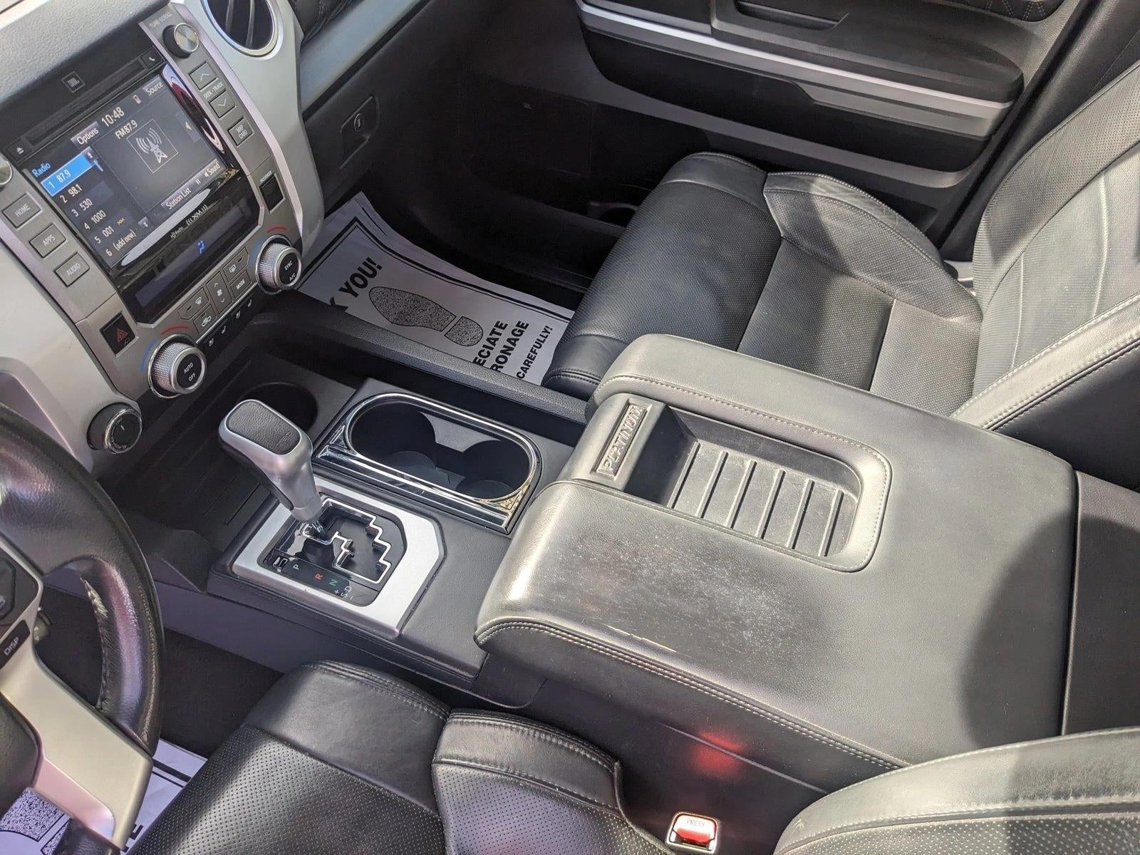 2016 Toyota Tundra 4WD Truck 4WD CrewMax Short Bed 5.7L Platinum (Natl)