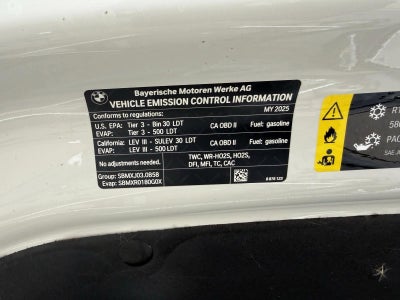 2025 BMW X5 xDrive40i Sports Activity Vehicle