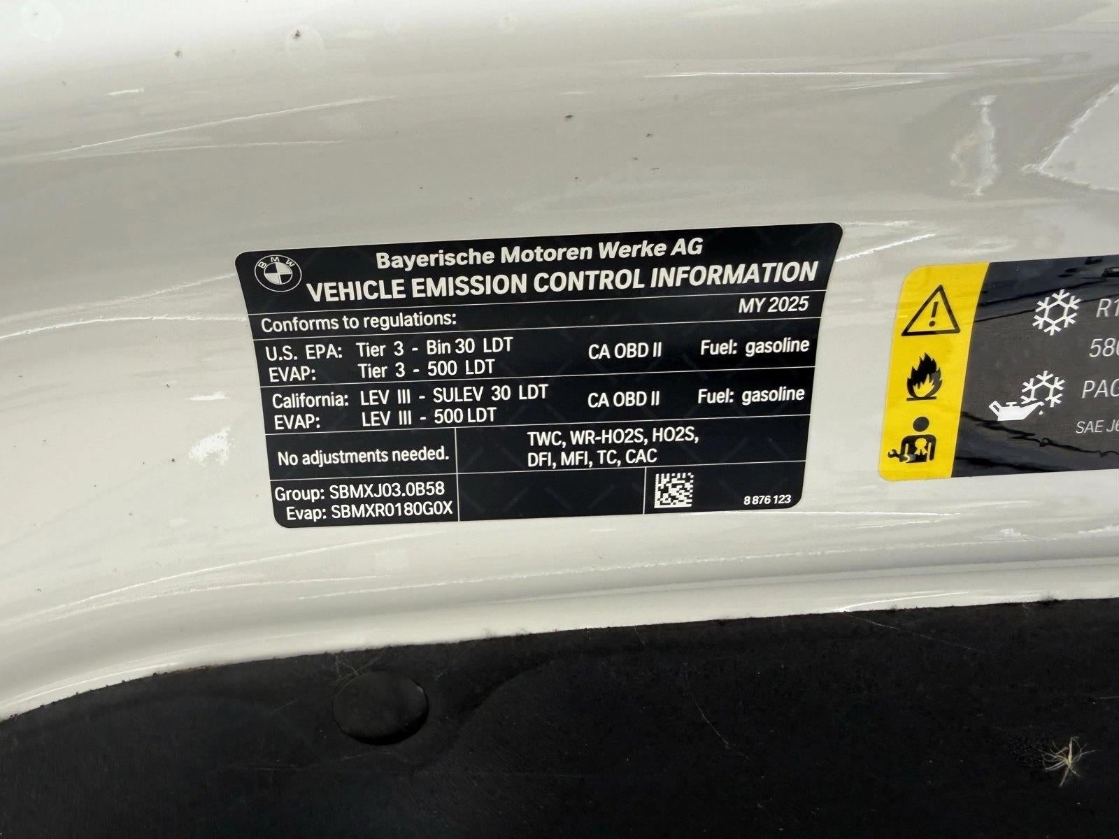 2025 BMW X5 xDrive40i Sports Activity Vehicle