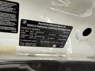 2018 BMW X6 sDrive35i Sports Activity Coupe