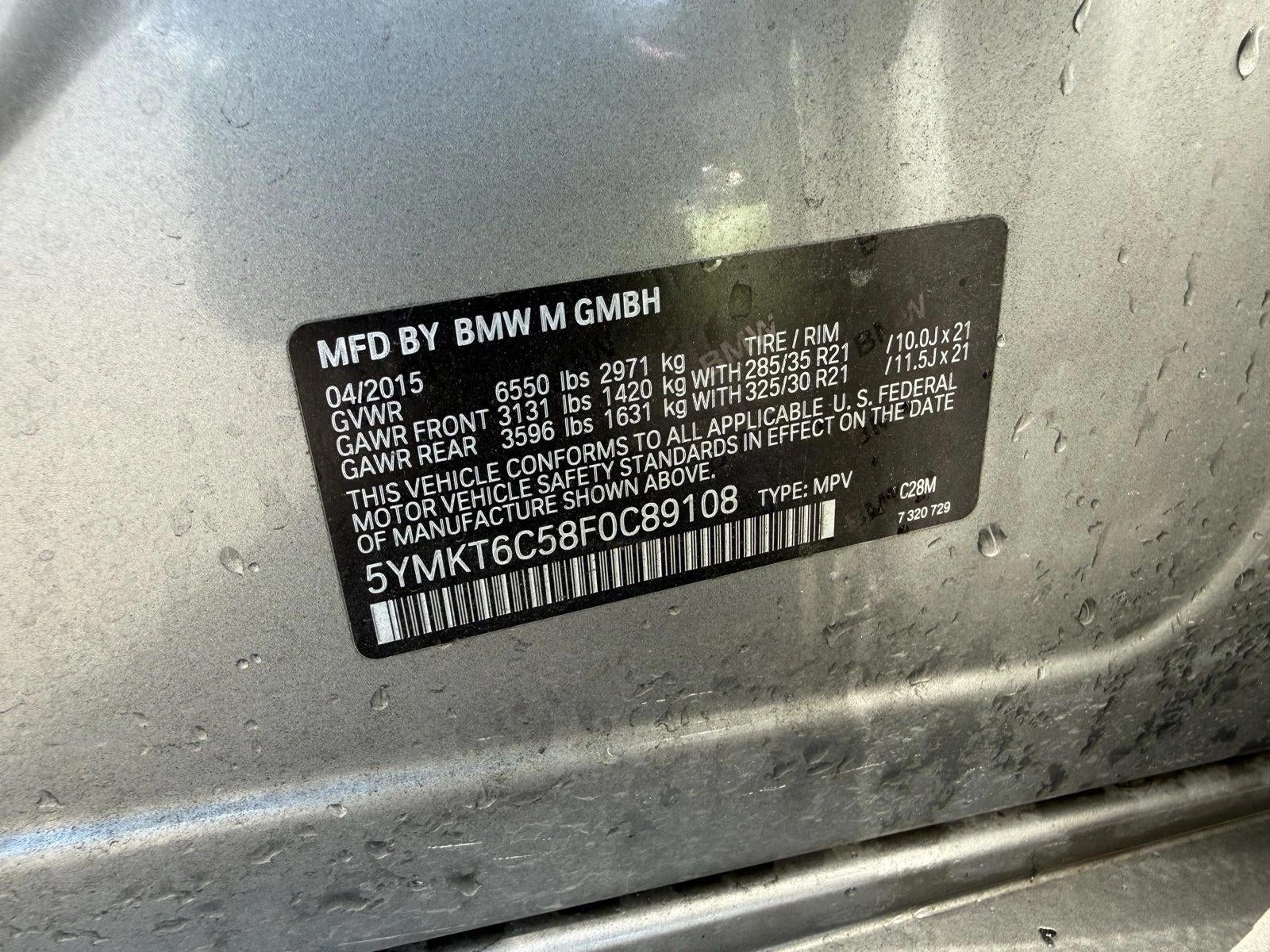 2015 BMW X5 M X5 AWD 4dr SAV