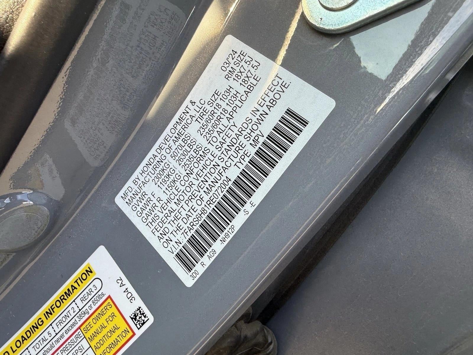 2024 Honda CR-V Hybrid Sport-L AWD