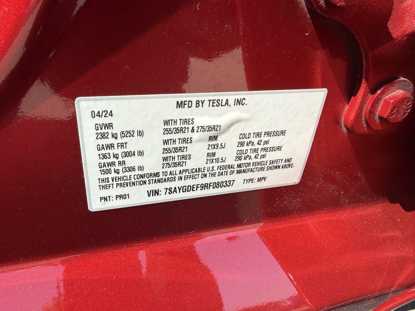 2024 Tesla Model Y Performance AWD