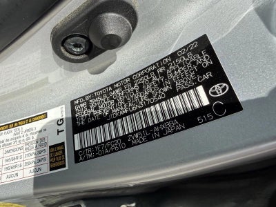 2022 Toyota Prius L Eco (Natl)