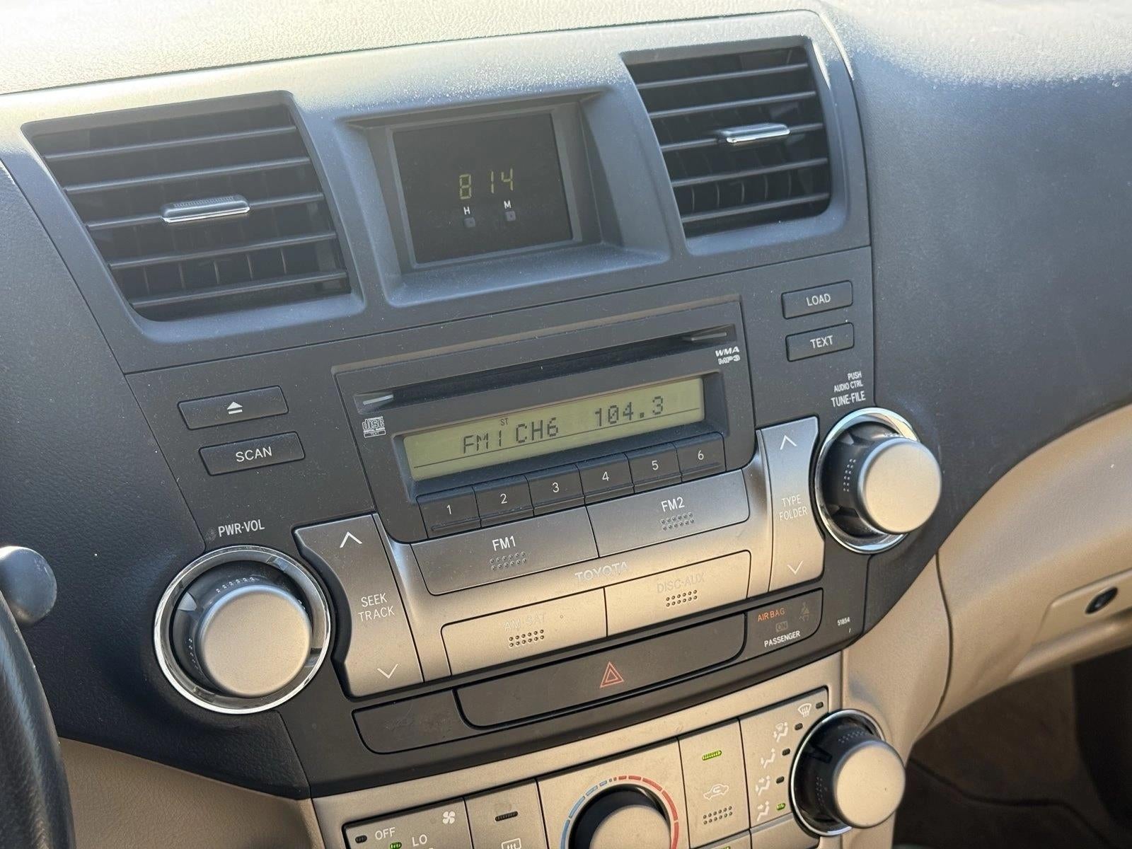 2009 Toyota Highlander 4WD 4dr V6 Base (Natl)