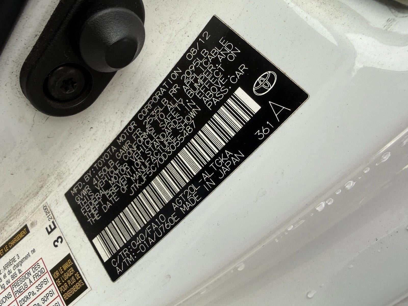 2013 Scion tC 2dr HB Man (Natl)