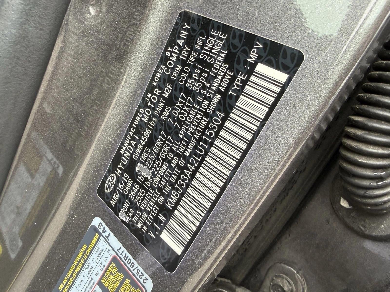 2020 Hyundai TUCSON Value FWD