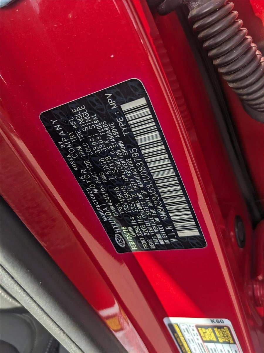 2018 Hyundai KONA Limited 1.6T DCT