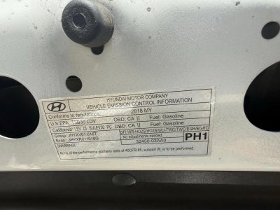 2018 Hyundai IONIQ Plug-In Hybrid Limited Hatchback