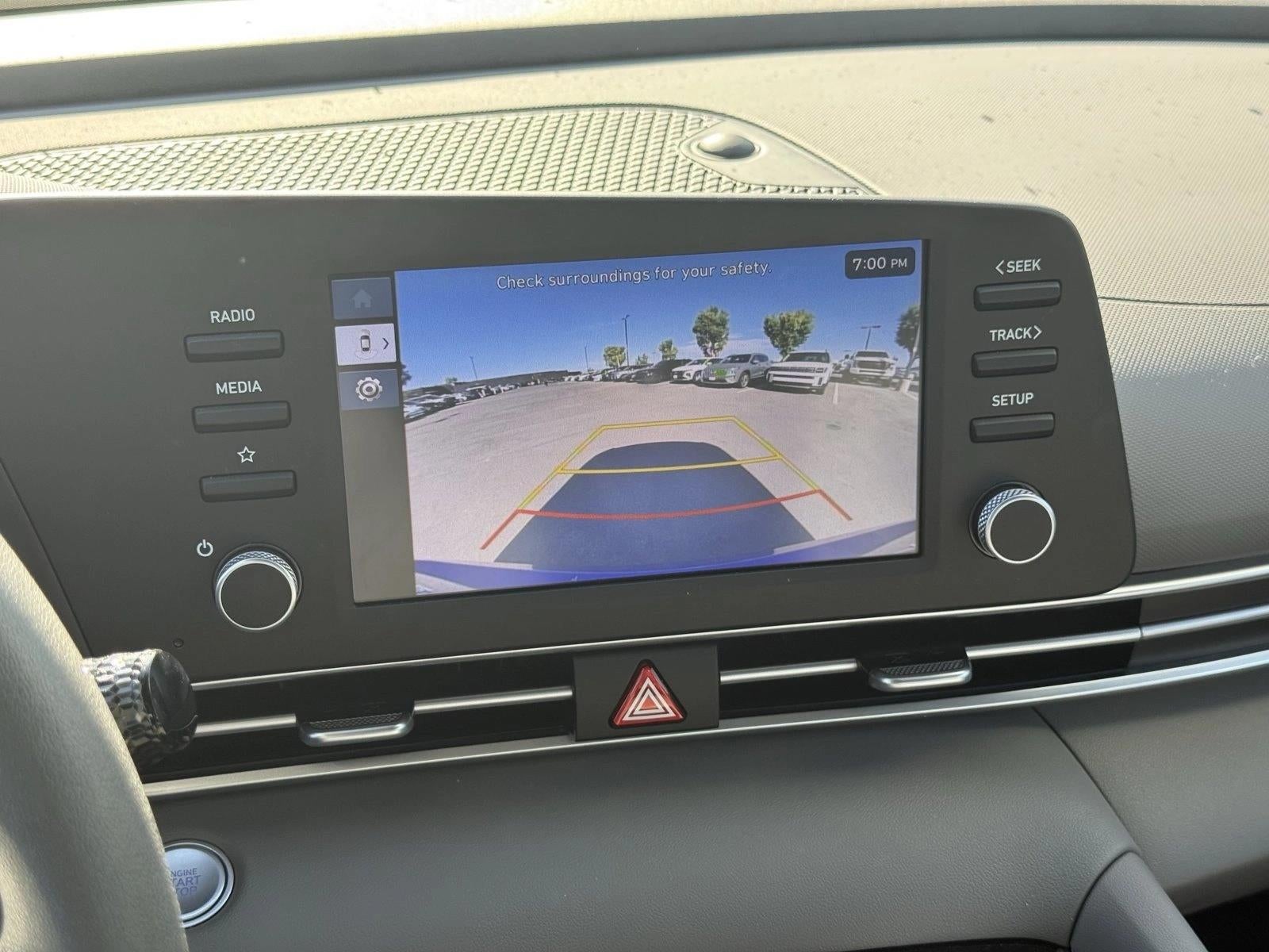 2026 Hyundai ELANTRA Hybrid Blue Sedan