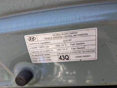 2026 Hyundai VENUE SE FWD