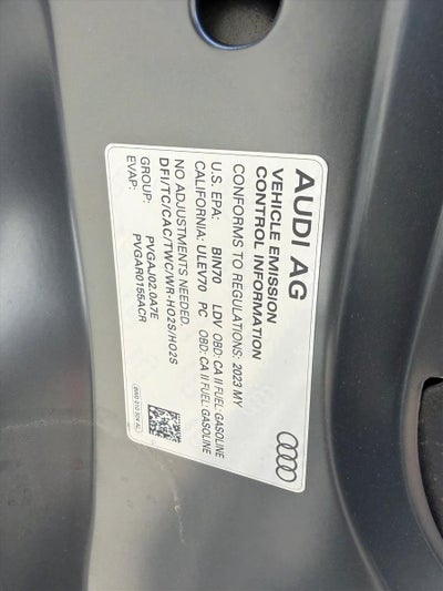 2023 Audi A4 Sedan Premium 40 TFSI quattro