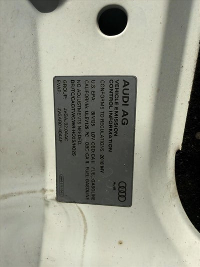 2018 Audi A4 2.0 TFSI ultra Premium S Tronic FWD