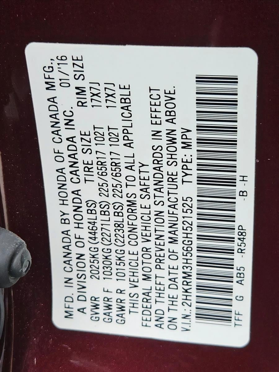 2016 Honda CR-V EX 2WD