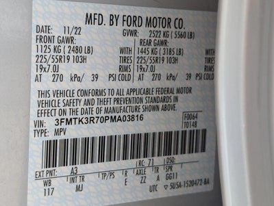 2023 Ford Mustang Mach-E Premium RWD