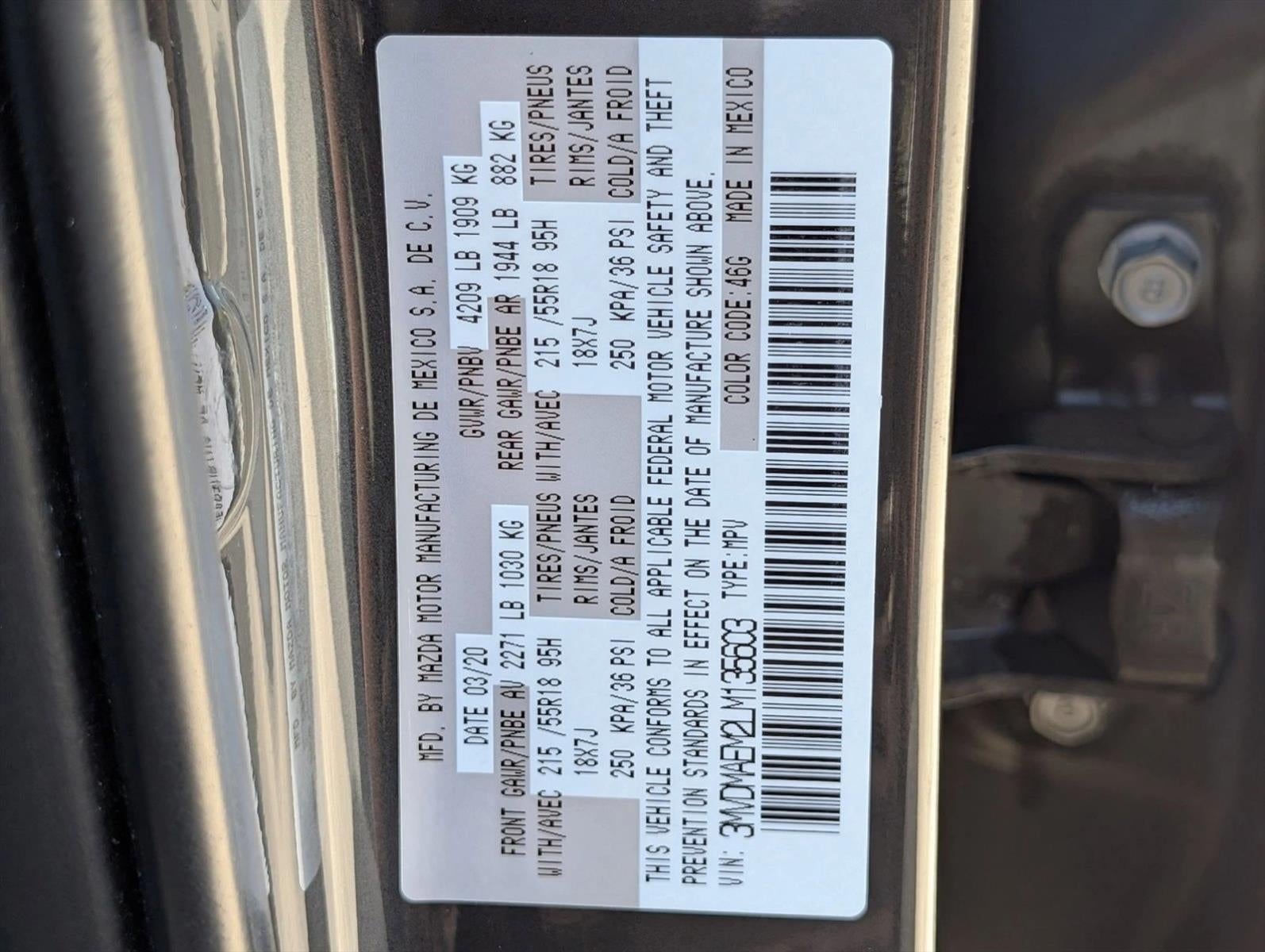 2020 Mazda Mazda CX-30 Premium Package FWD