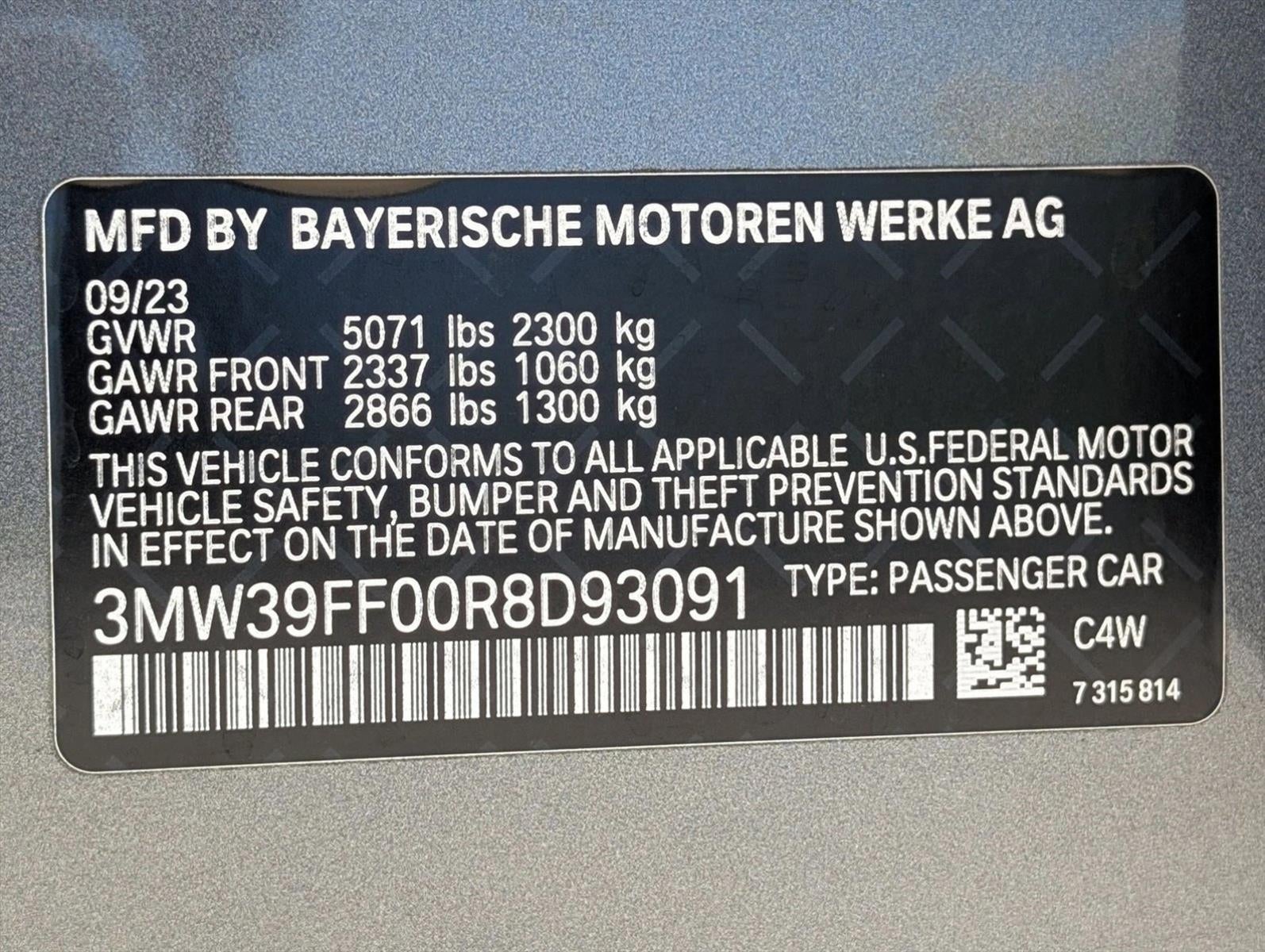 2024 BMW 330e Plug-In Hybrid