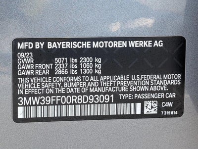 2024 BMW 330e Plug-In Hybrid