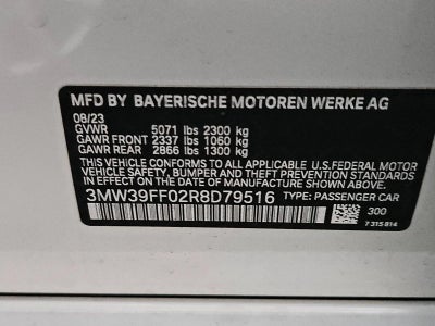 2024 BMW 330e Plug-In Hybrid