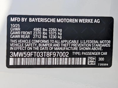 2026 BMW M340i N Sedan