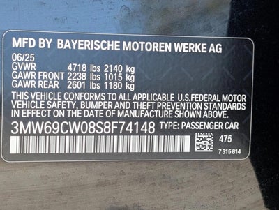 2025 BMW 330i Sedan
