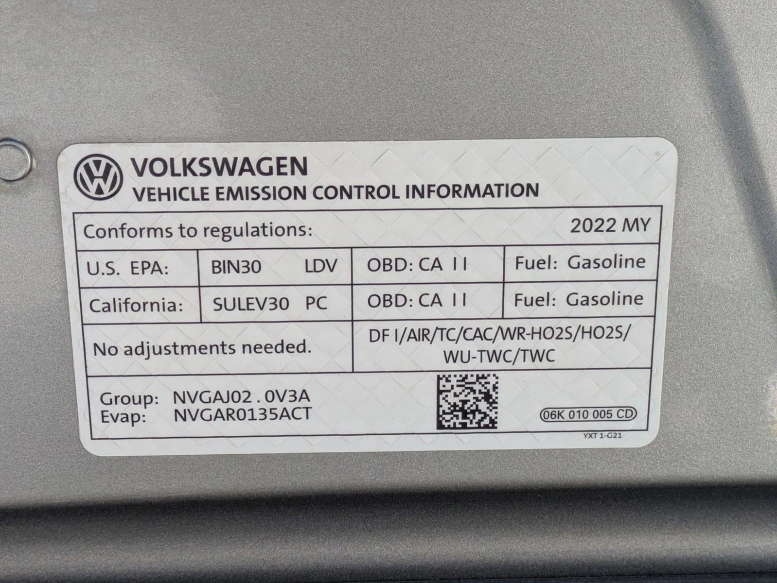 2022 Volkswagen Tiguan 2.0T SE R-Line Black FWD