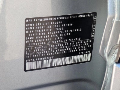 2022 Volkswagen Tiguan 2.0T SE R-Line Black FWD