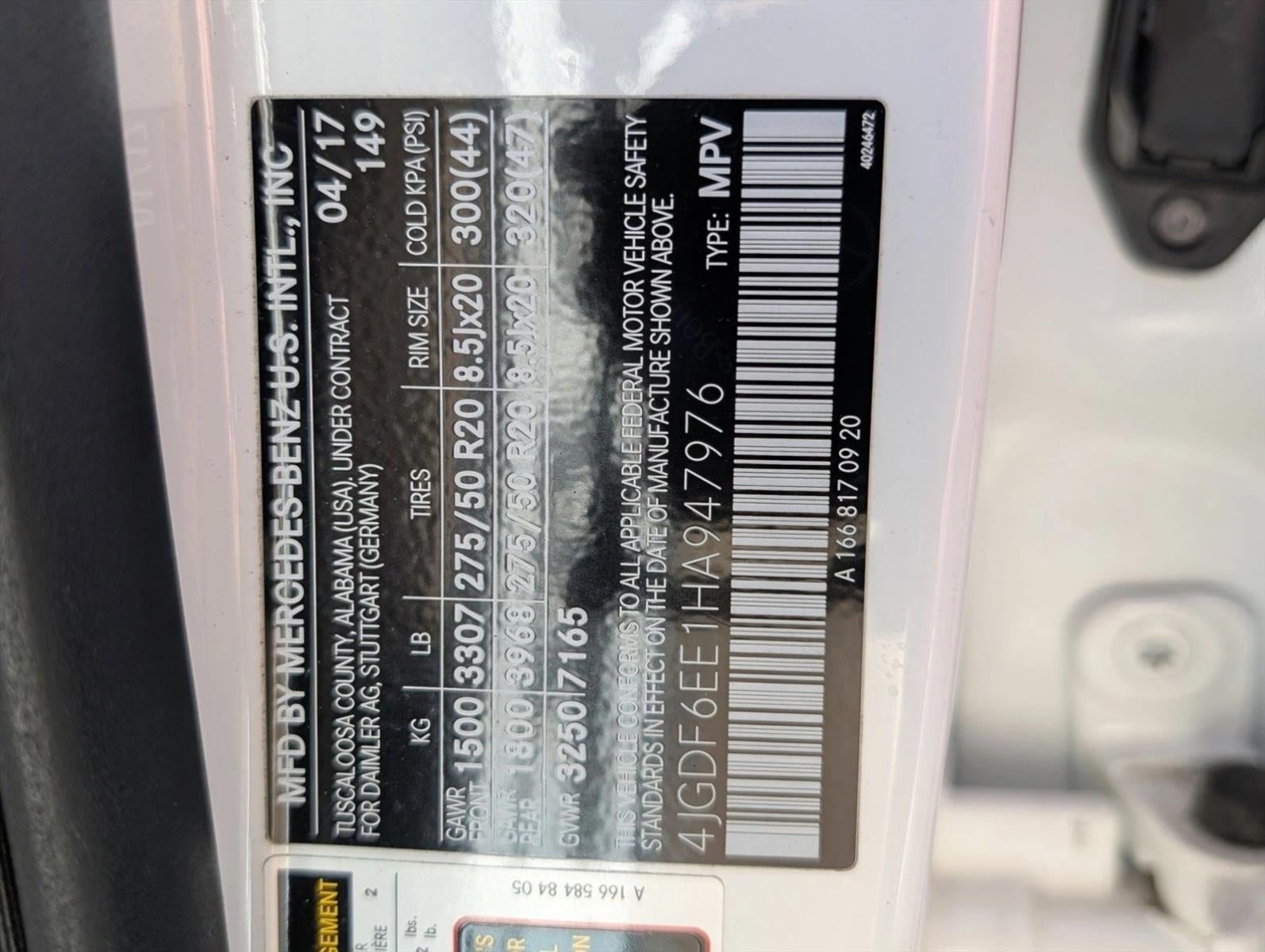 2017 Mercedes-Benz GLS GLS 450 4MATIC® SUV