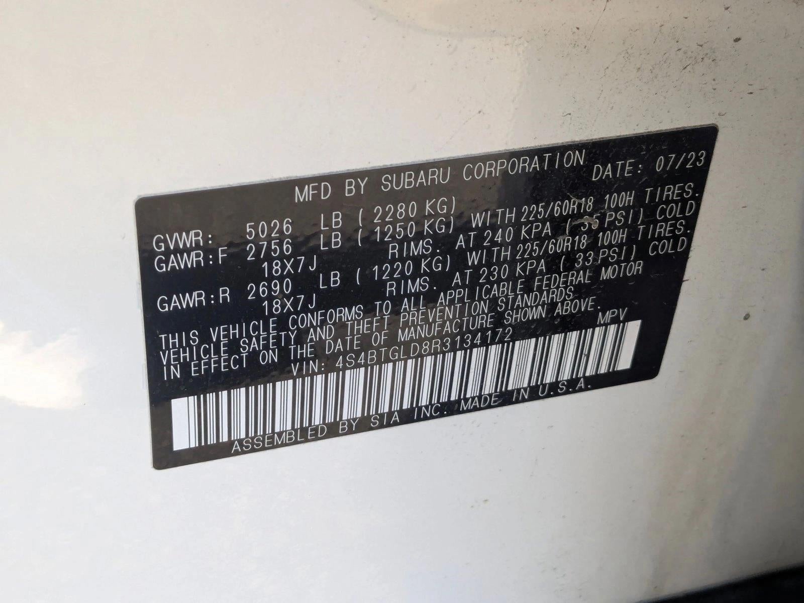 2024 Subaru Outback Onyx Edition XT AWD