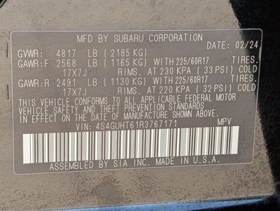 2024 Subaru Crosstrek Wilderness AWD