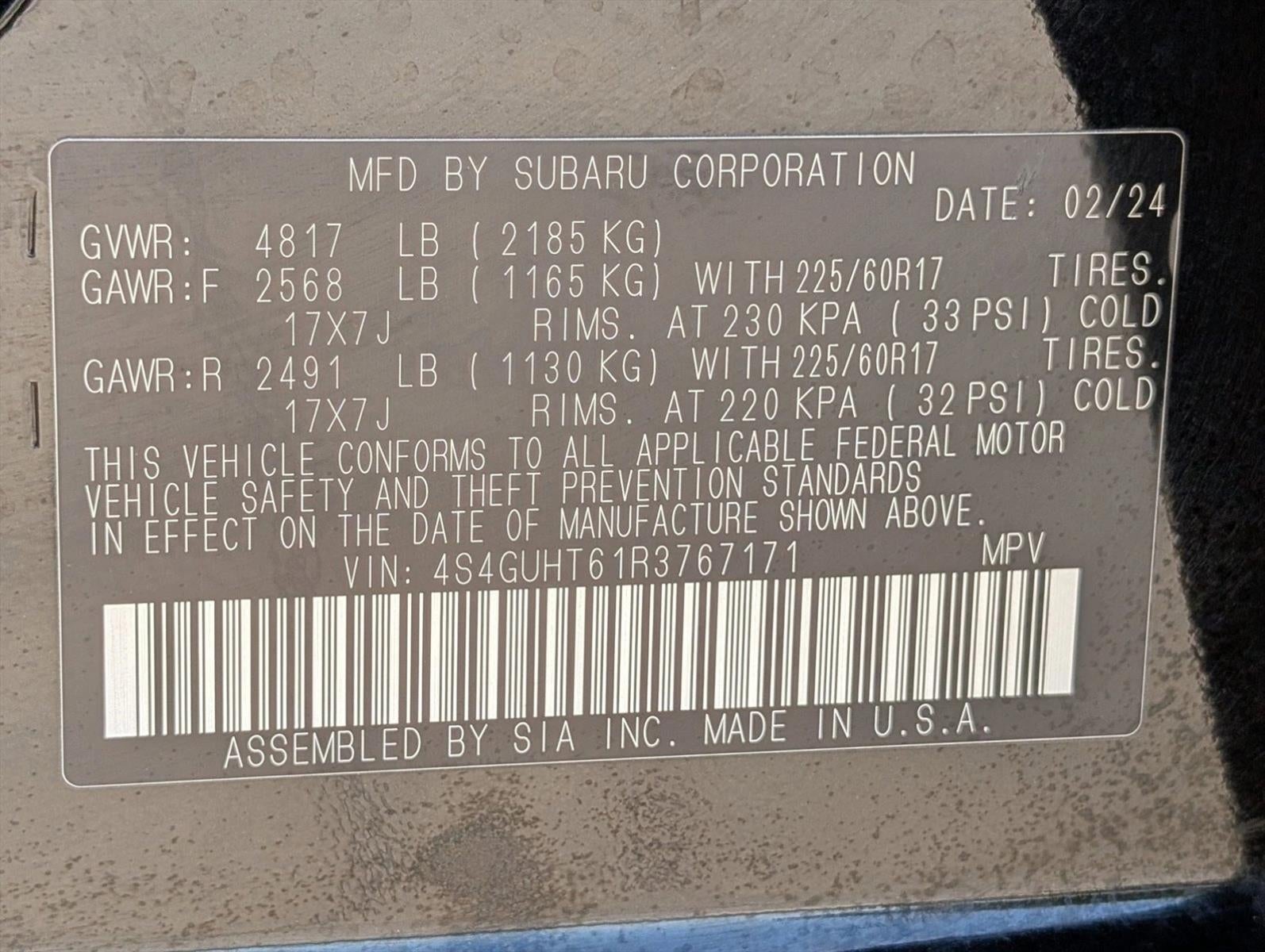 2024 Subaru Crosstrek Wilderness AWD
