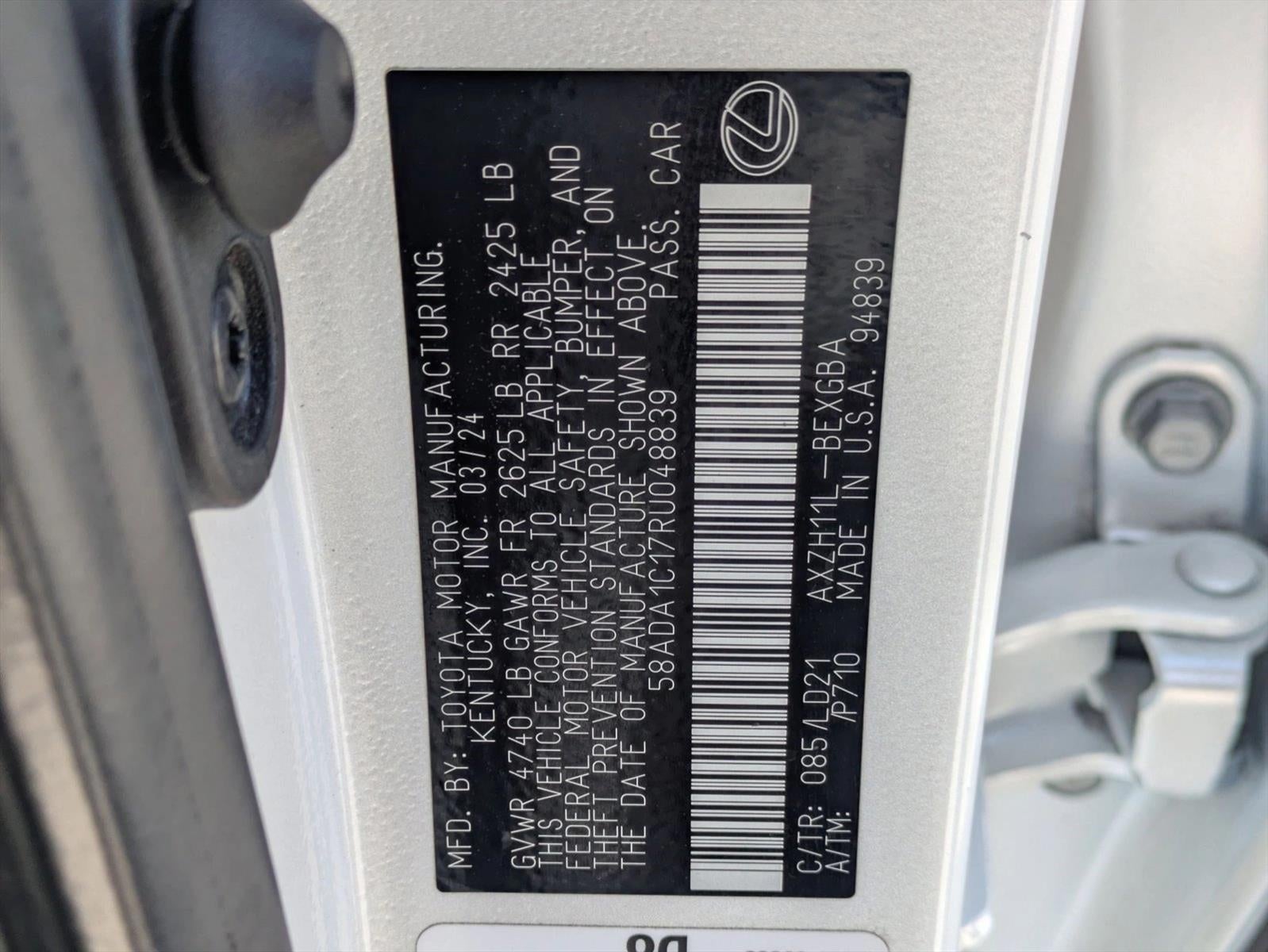2024 Lexus ES 300h FWD
