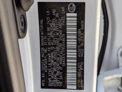 2024 Lexus ES 300h FWD