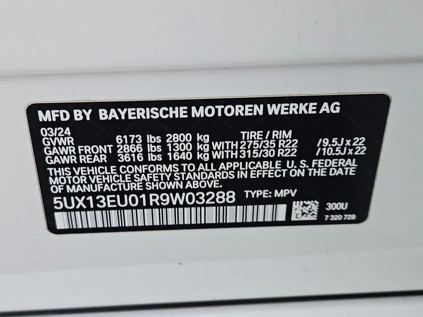 2024 BMW X5 sDrive40i Sports Activity Vehicle